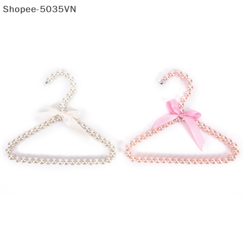 1 Móc Treo Quần Áo Đính Nơ Và Ngọc Trai Thời Trang Cho Thú Cưng Chó Mèo {akindofstar1.vn}