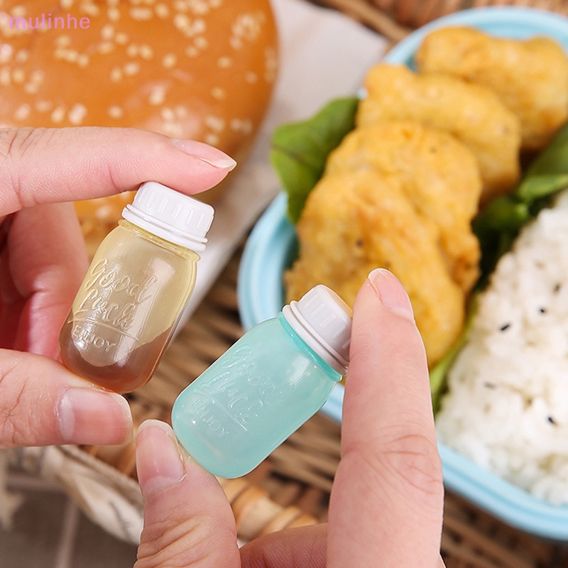 Set 4 Hũ Đựng Gia Vị Mini Trong Suốt Có Nắp Đậy Tiện Dụng Cho Nhà Bếp