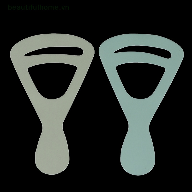 Set 2 Thẻ Khuôn Vẽ Lông Mày Tái Sử Dụng Linh Hoạt