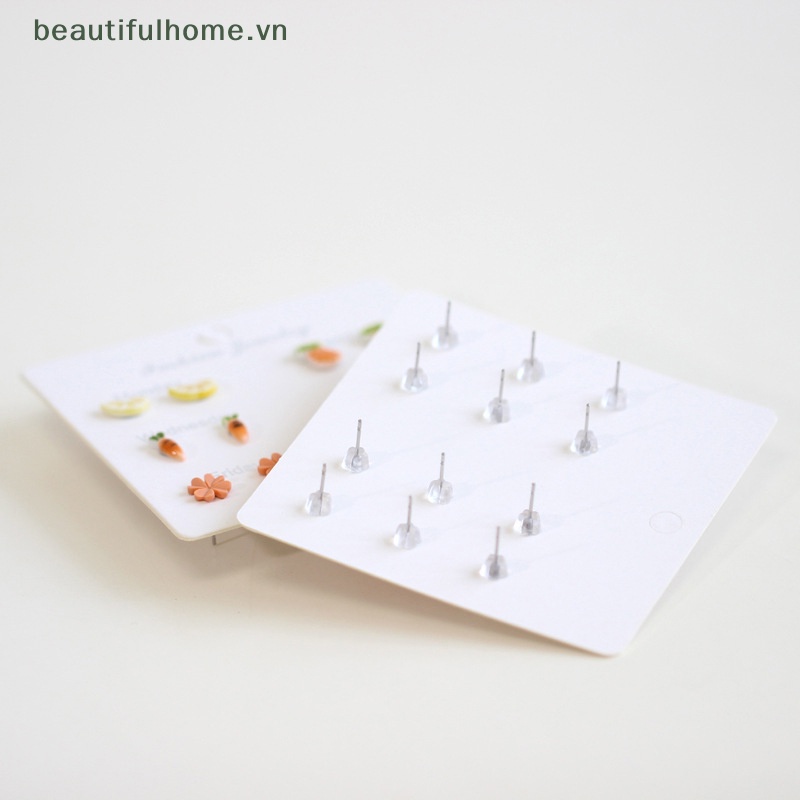 1 Bộ Bông Tai Hình Hoạt Hình Bằng Gốm Sứ Dễ Thương Dành Cho Nữ