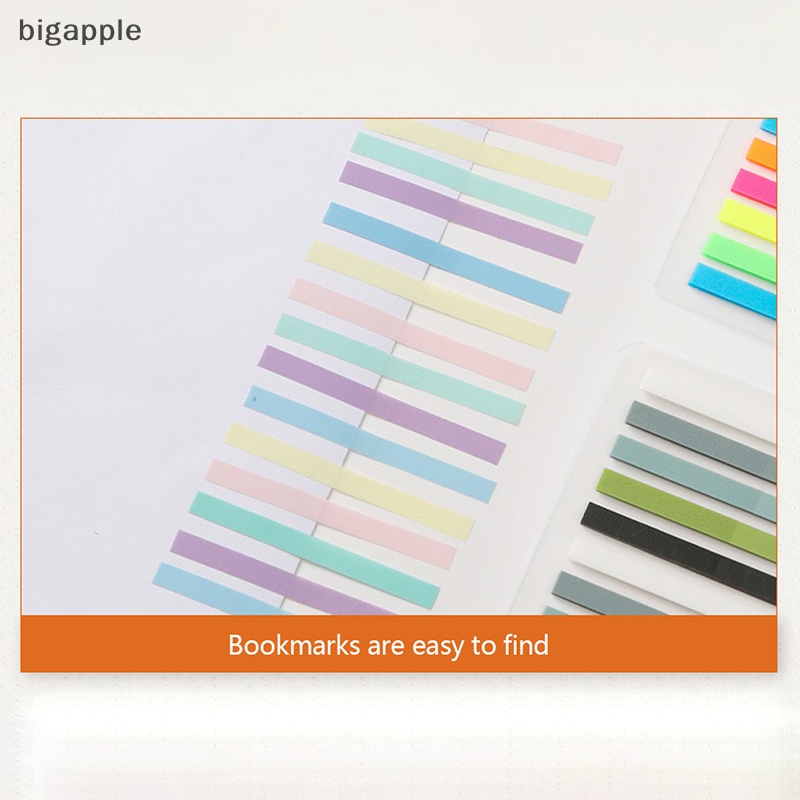 Bộ 300 Miếng Dán Ghi Chú Họa Tiết Lá Cờ Màu Dạ Quang Siêu Mỏng Tiện Dụng Cho Văn Phòng / Trường Học