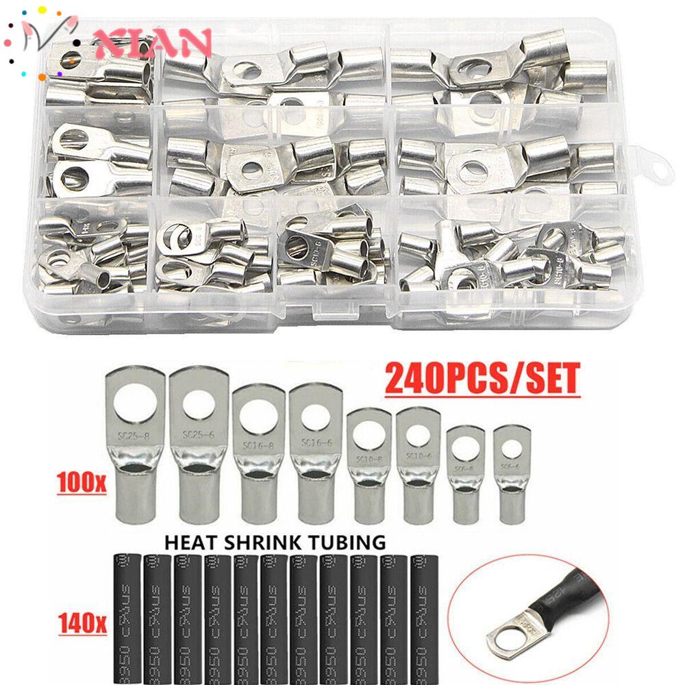 Bộ 240 Vòng Đồng Nối Dây Điện Đầu Cuối Cho Tàu Thuyền