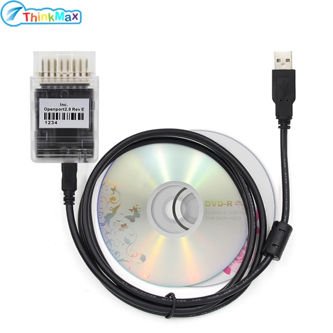 Cáp flash THINKMAX Tactrix Openport 2.0 Ecu chẩn đoán bộ xử lý 72mhz 32-bit tương thích cho Toyota Jaguar Landrover