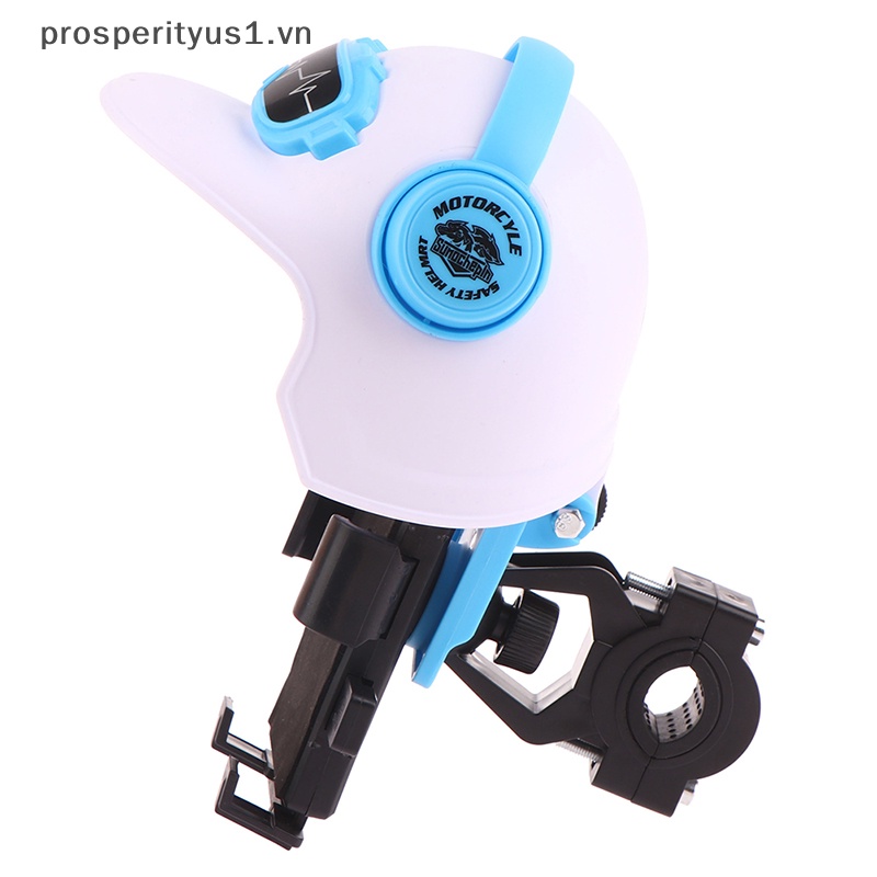 [prosperityus1] Giá Đỡ Điện Thoại Hình Nón Bảo Hiểm Xe Đạp Chống Mưa Nắng [VN]