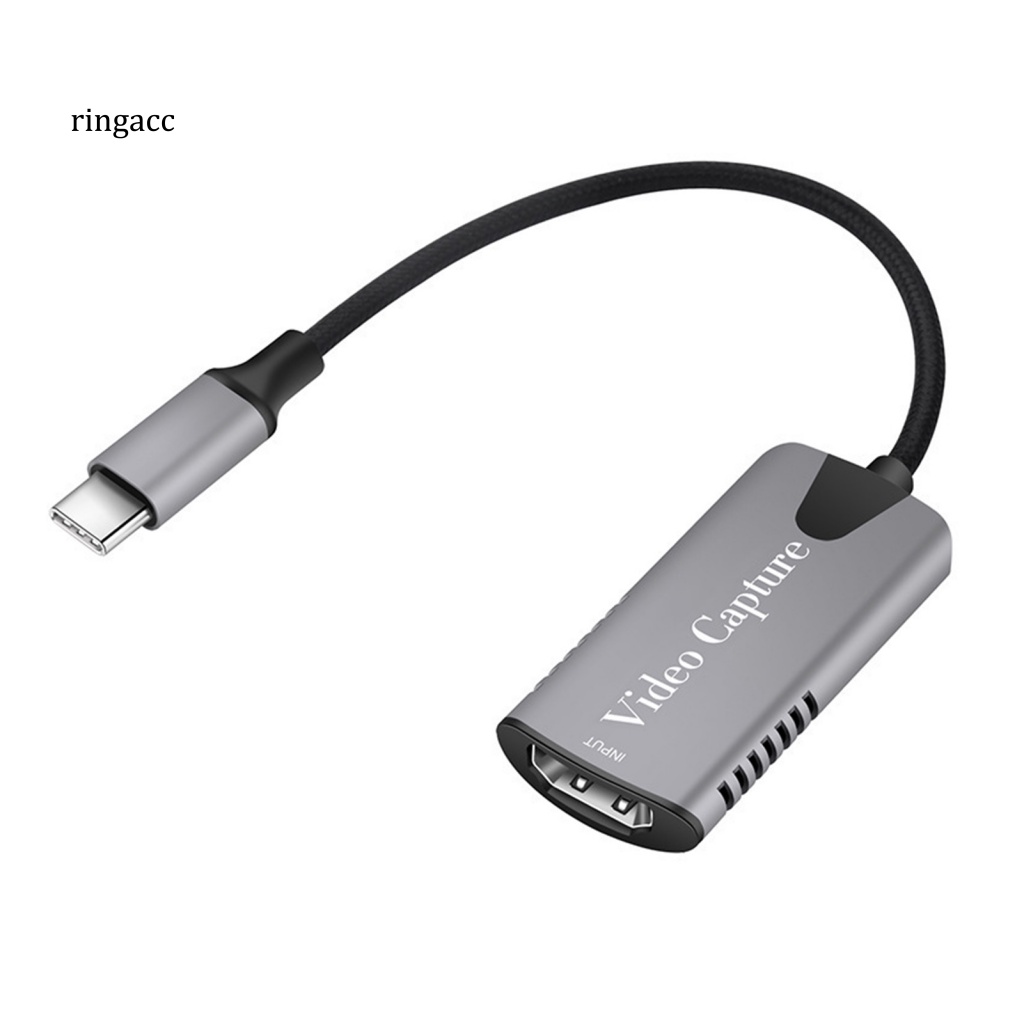 Thẻ Chuyển Đổi Tín Hiệu Video Ổn Định 1080P 4K 60HZ DC 5V / 0.4A Type-C Sang HDMI
