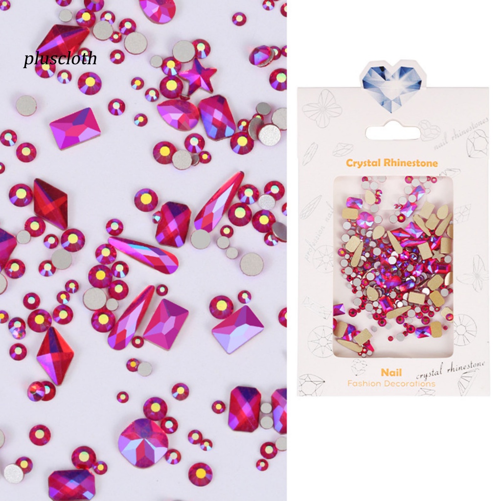 1 Túi Phụ Kiện Trang Trí Móng Tay Tạo Hiệu Ứng 3D Màu Sắc Tươi Sáng Dễ Sử Dụng