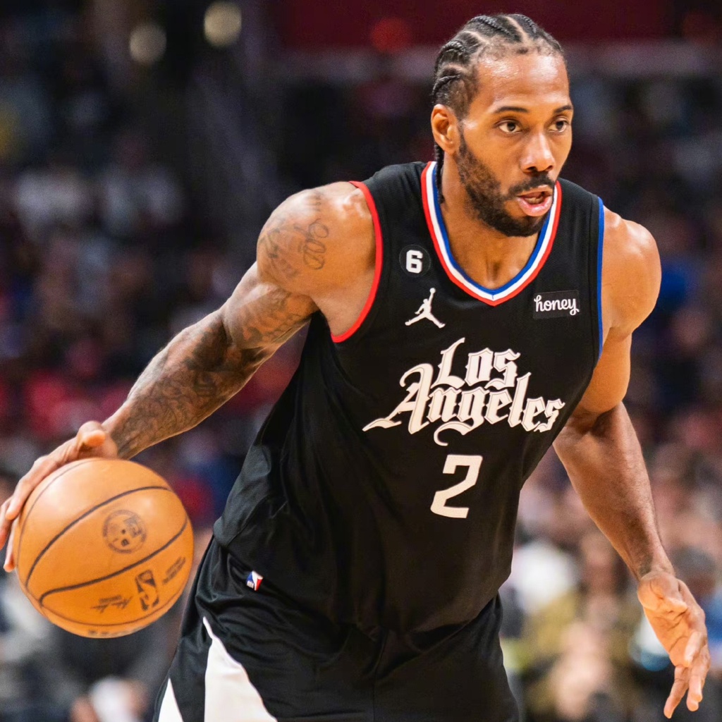 Áo Bóng Rổ Không Tay Số 2 Kawhi Leonard Los Angeles Clippers 22-23