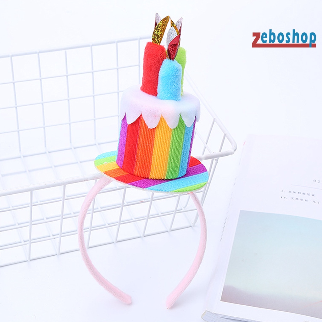 Cài Tóc Thủ Công Màu Sắc Tươi Sáng Tùy Chỉnh Trang Trí Tiệc Sinh Nhật Cho Bé