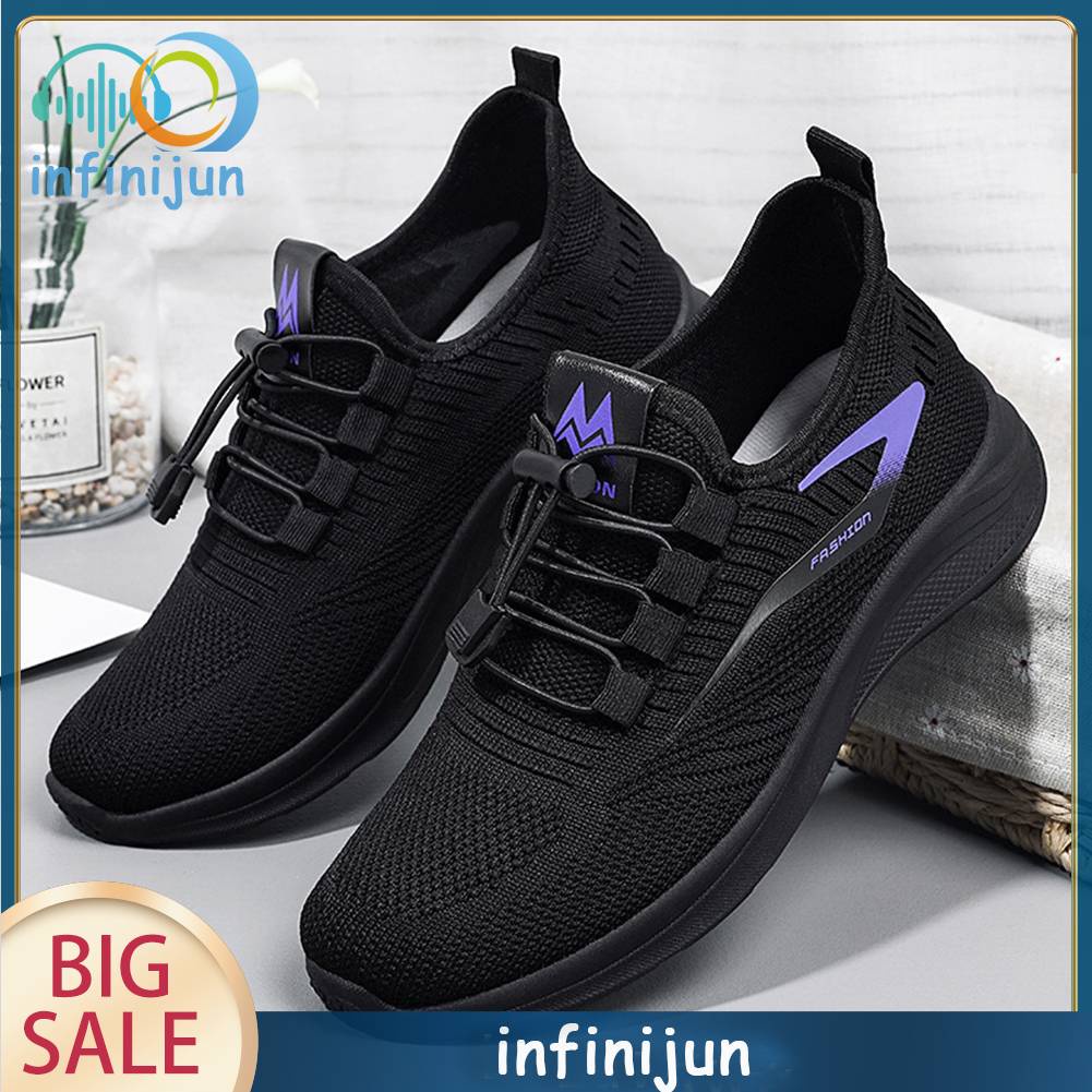 Giày Sneaker Thể Thao Unisex Dây Thun Thoải Mái Cho Hoạt Động Ngoài Trời