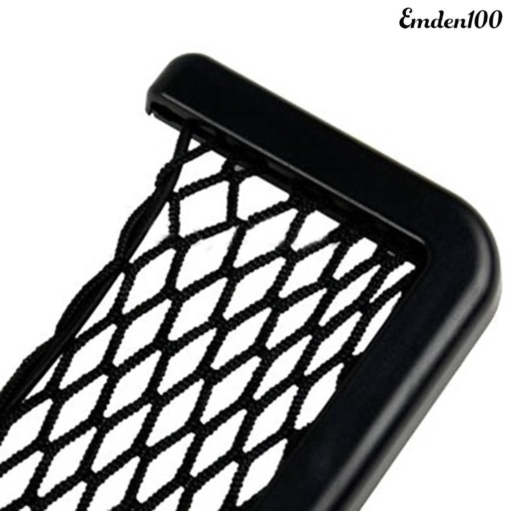 [EMDEN] Túi Lưới Đựng Điện Thoại Đa Năng Màu Đen Gắn Ở Hông Ghế Ngồi Xe Hơi