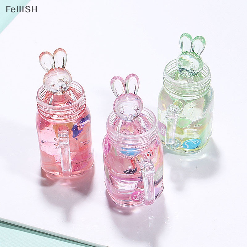 Đồ trang trí Thỏ Hoạt Hình Bằng Nhựa Phát Quang DIY 439br