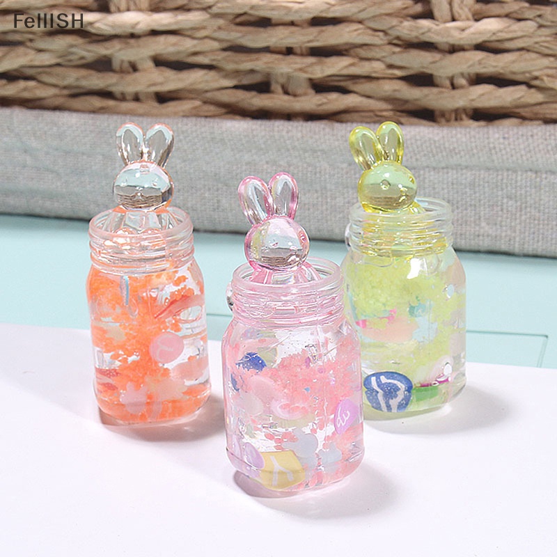 Đồ trang trí Thỏ Hoạt Hình Bằng Nhựa Phát Quang DIY 439br