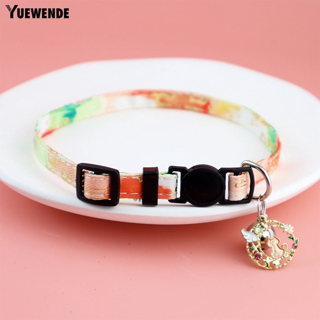 Vòng Cổ YQ.E Có Chuông Điều Chỉnh Thoải Mái Dành Cho Mèo Cưng