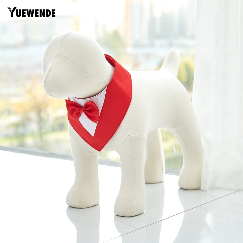 Khăn Quàng Cổ Tam Giác Thắt Nơ Dễ Điều Chỉnh Cho Thú Cưng