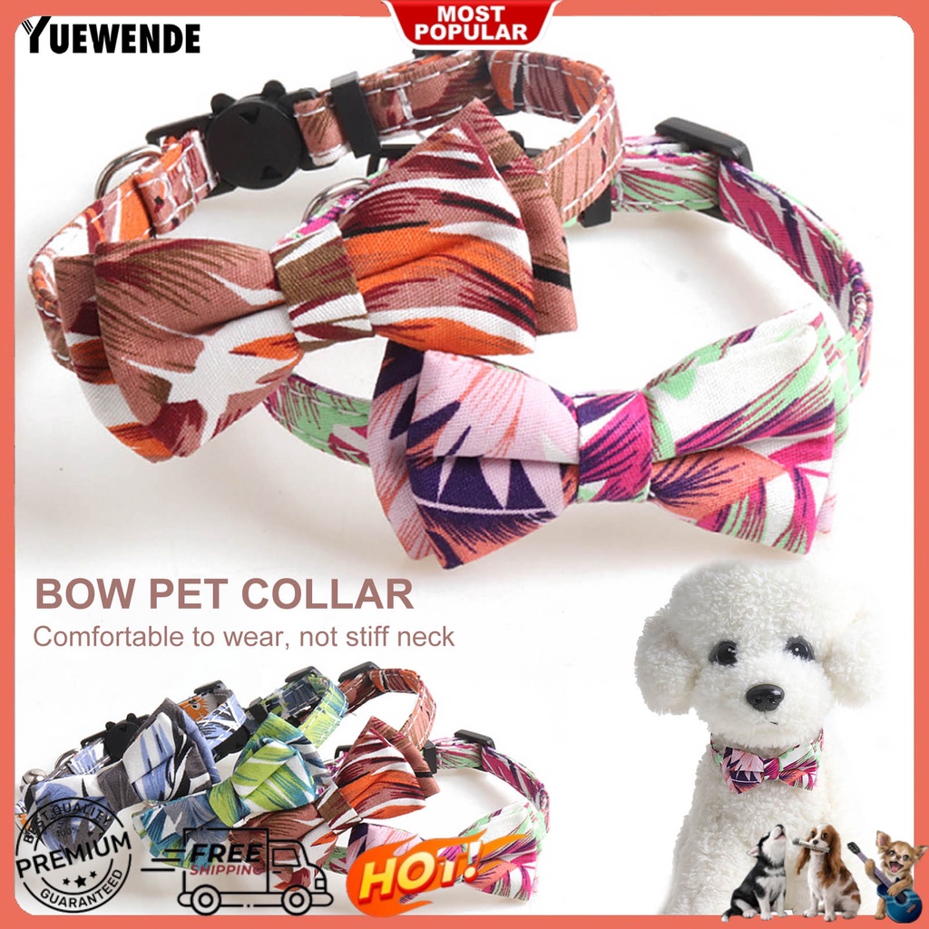 Vòng Cổ Họa Tiết Lá Thời Trang Cho Thú Cưng