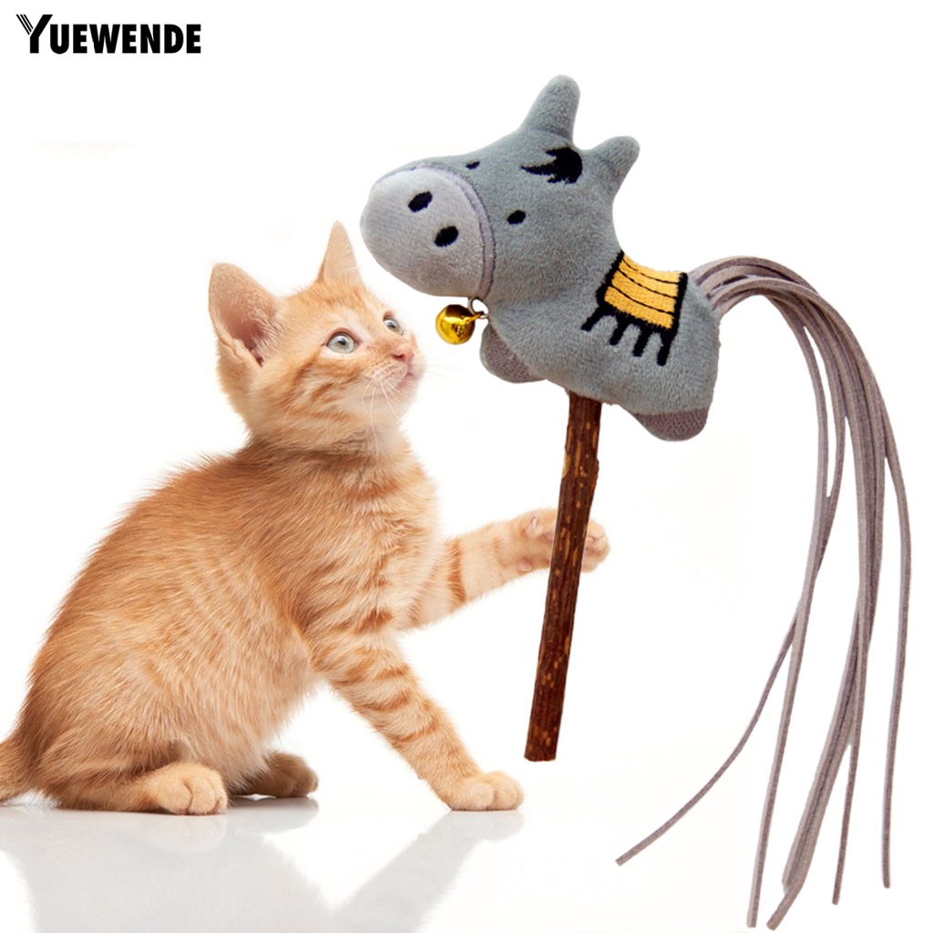 Đồ Chơi Nhồi Bông Hình Chú Lừa / Ngựa Vằn Dễ Thương Giúp Giảm Căng Thẳng Cho Mèo Cưng