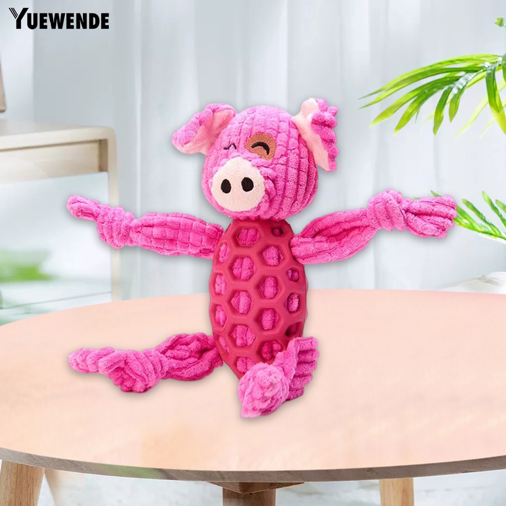 Yq.e Đồ Chơi Gặm Nhai Cỡ Nhỏ / Vừa / Lớn Bằng Giấy Chống Cắn Họa Tiết Hoạt Hình Cảm Xúc Thoải Mái Cho Thú Cưng