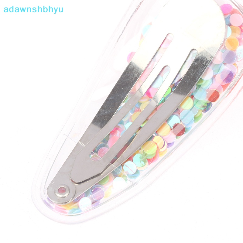 Set 5 Kẹp Tóc Mái Hình Động Vật / Trái Cây / Cát Lún Lấp Lánh Dễ Thương Cho Bé VN