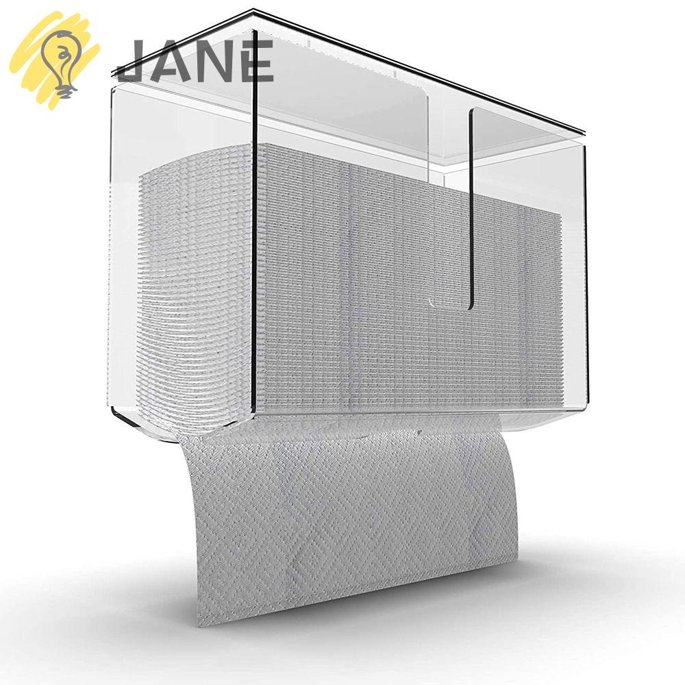 Giá Đỡ Khăn Giấy Cuộn Hình Chữ C Gấp Lại Được Bằng Acrylic Cho Phòng Tắm / Nhà Bếp