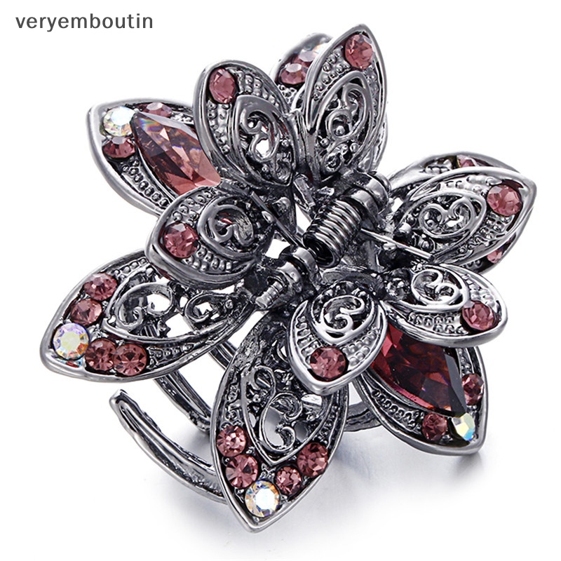 Kẹp Càng Cua Đính Đá Sang Trọng Cho Cô Dâu