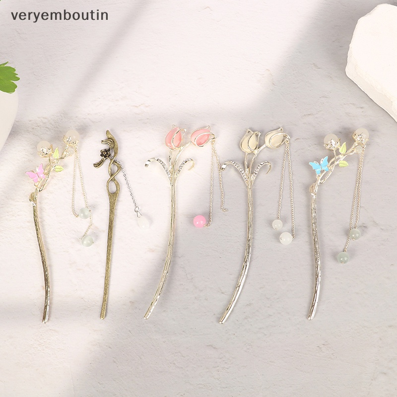 Kẹp Tóc Đuôi Ngựa Hình Bướm Đính Pha Lê Thời Trang Dành Cho Nữ