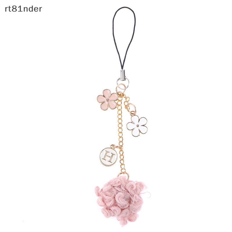 Rt Dây Đeo Điện Thoại Di Động Dạng Móc Khóa Hình Bông Hoa Nhiều Màu Sắc Ch n