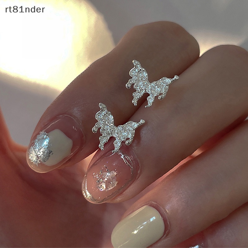 Rt Bông Tai Hình Bướm Bằng Đá Nham Thạch Nhẹ Bất Đối Xứng Kết Cấu Mịn Dành Cho Nữ Dự Tiệc Cướ