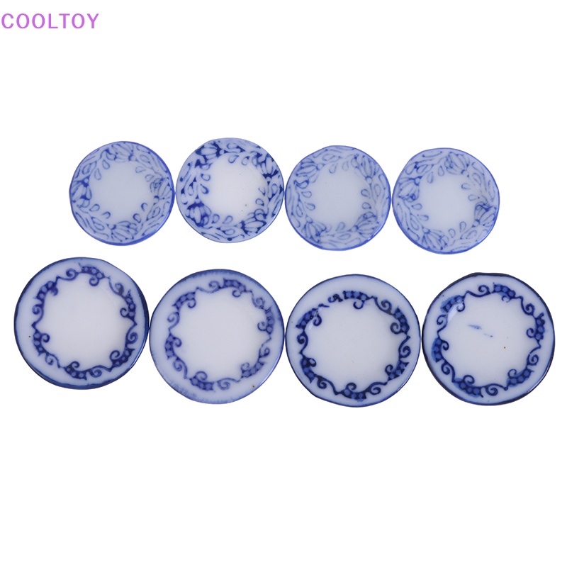 Set 15 Chén Dĩa Mini Bằng Gốm Trang Trí Nhà Búp Bê