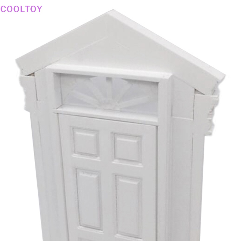 Cooltoy Mô Hình Cửa Sổ Màu Trắng Cỡ 1 / 12 Trang Trí Nhà Búp Bê DIY