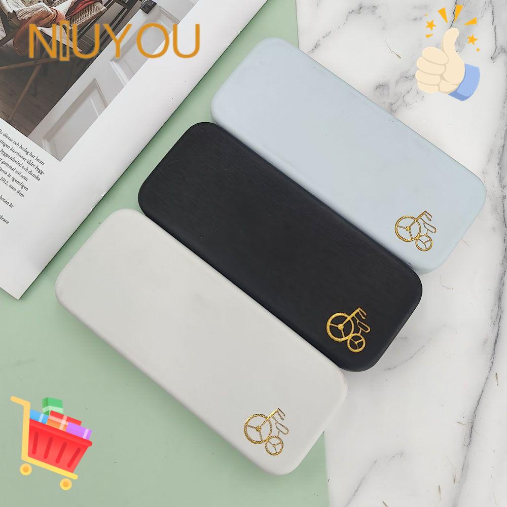 Hộp Đựng Mắt Kính Đọc Sách Bằng PU Thời Trang Cho Nam &amp; Nữ