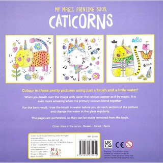 My Magic Painting Book: Caticorns