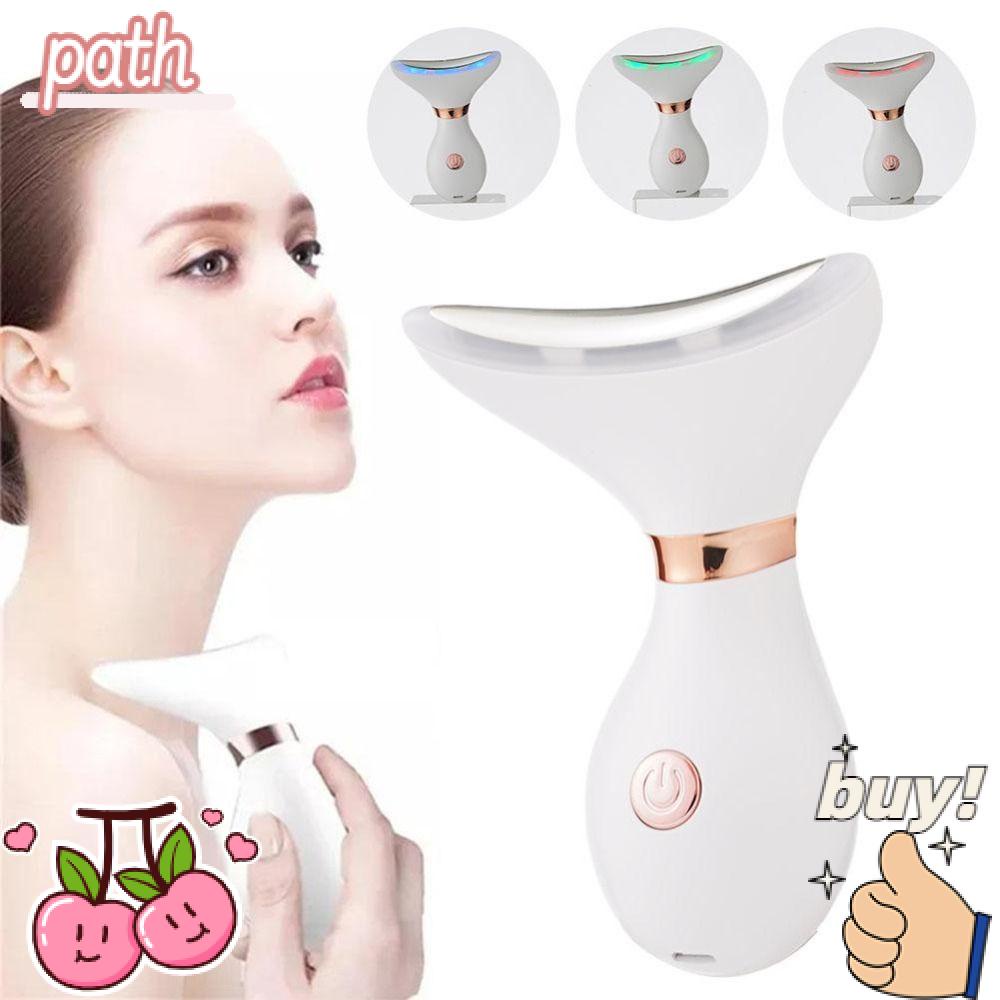 Dụng Cụ Nâng Cơ Mặt / Cổ Có Đèn LED Chống Lão Hóa