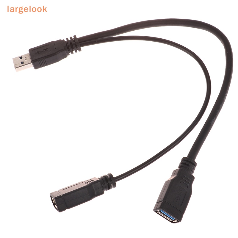 Cáp Chia Cổng USB 3.0 A 1 Male Sang 2 Female Hình Chữ Y Sáng Tạo