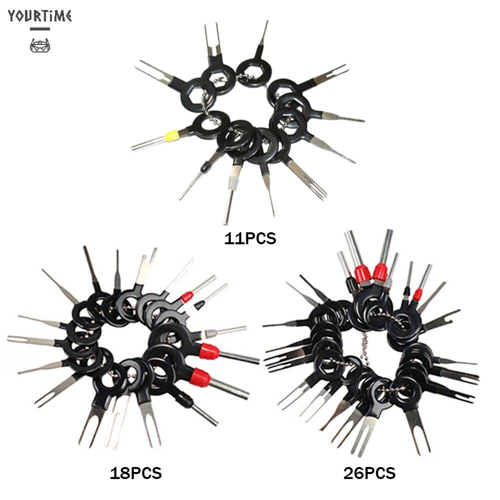 Set 11-26 Dụng Cụ Tháo Gỡ Chốt Nối Dây Điện Cho Xe Hơi
