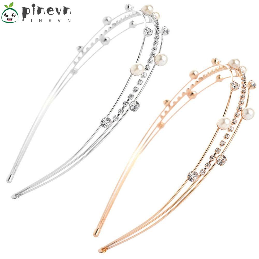 Lược Cài Tóc Trang Trí Hình Hoa Lá Cho Cô Dâu