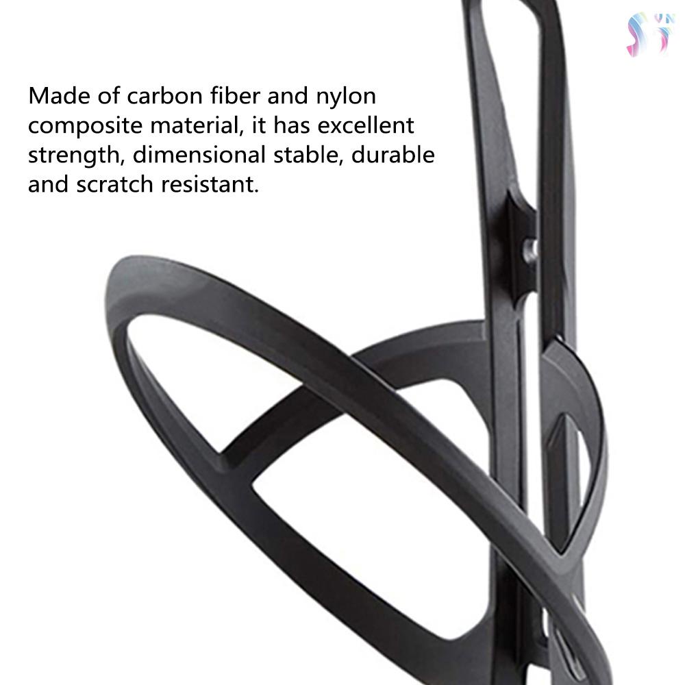 Giá Đỡ Bình Nước Trọng Lượng Nhẹ Bằng Sợi Carbon Kèm Ốc Vít Cho Xe Đạp Leo Núi