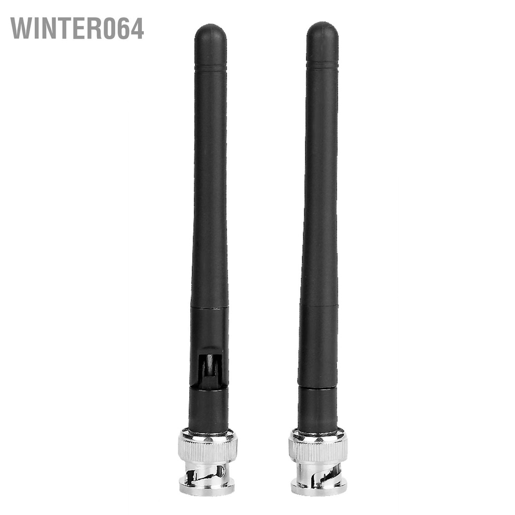 Winter064 2 CHIẾC Ăng Ten UHF với Đầu Nối BNC cho Thu EW100 EW300 EW500 G3 HM