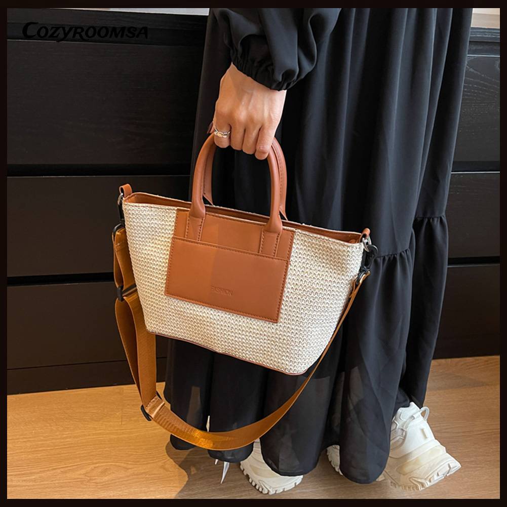 Túi cói Bằng Rơm Mềm Thời Trang 2023 Cho Nữ