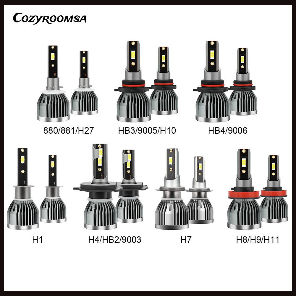 Bóng ĐèN Pha Siêu SáNg H27 HB2 9006 9003 60W 6000K Q3 Cho Xe Hơi