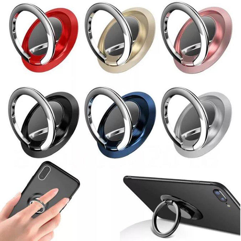 Finger Ring Holder Grip 360 Rotatable For Cell Phone Car Magnetic Holder