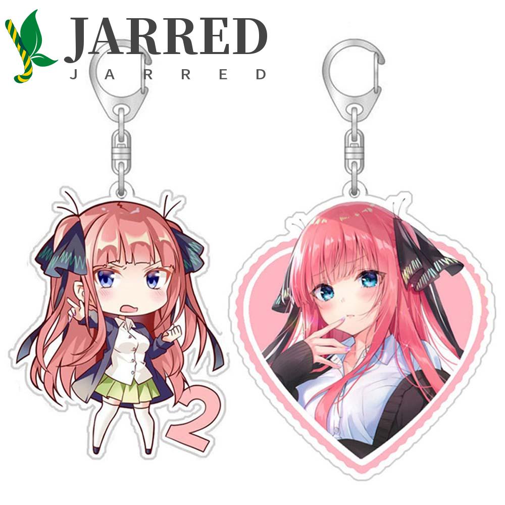 Móc khóa họa tiết nhân vật hoạt hình Nakano Miku Gotoubun No Hanayome xinh xắn