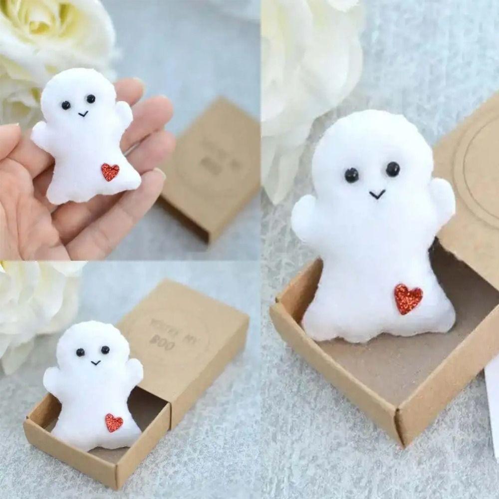 Thiệp Chúc Mừng Sinh Nhật Mini Hình Ma Dễ Thương Sáng Tạo Trang Trí Nhà Cửa