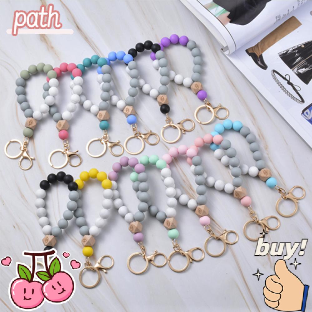 Vòng Tay Chuỗi Hạt Bằng Silicon Thời Trang Cho Nữ Giá Đỡ