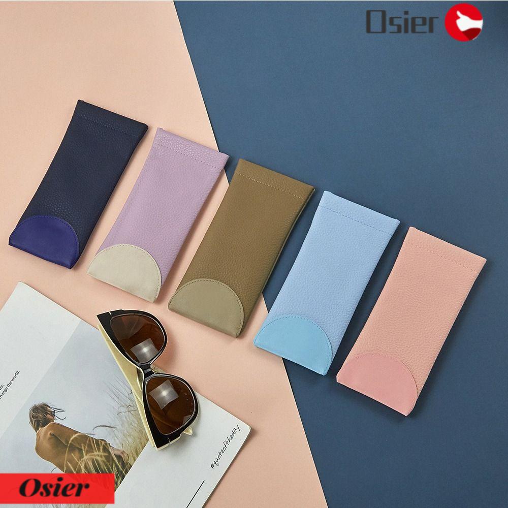 Túi Đựng Mắt Kính Bằng Da PU Mềm Thông Dụng 1 Ngăn