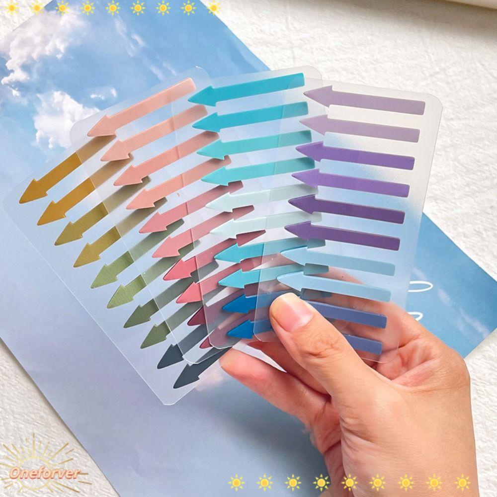 Bộ 5 Miếng Dán Đánh Dấu Bằng PET Dành Cho Học Sinh