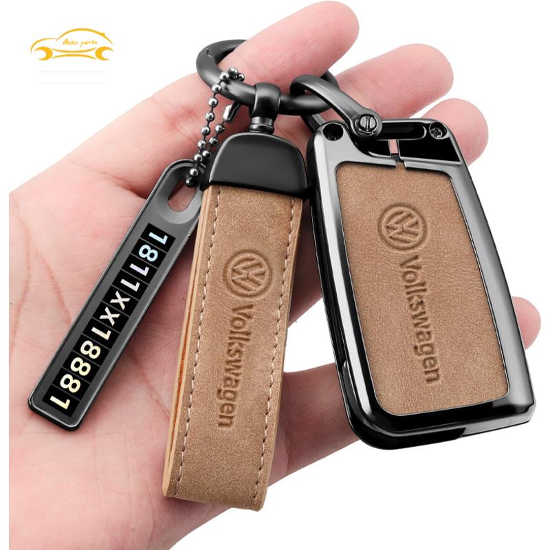 Vỏ Bảo Vệ Chìa Khóa Điều Khiển Từ Xa Cho Xe Hơi Volkswagen Tiguan Passat Golf T-ROC Polo Touran