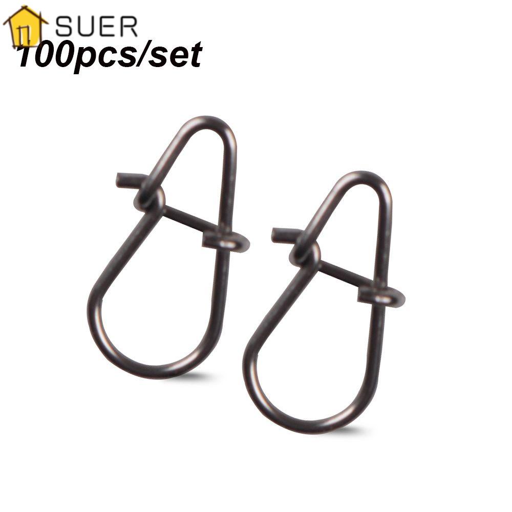 Set 100 Móc Treo Dây Câu Cá Bằng Thép Không Gỉ Chất Lượng Cao