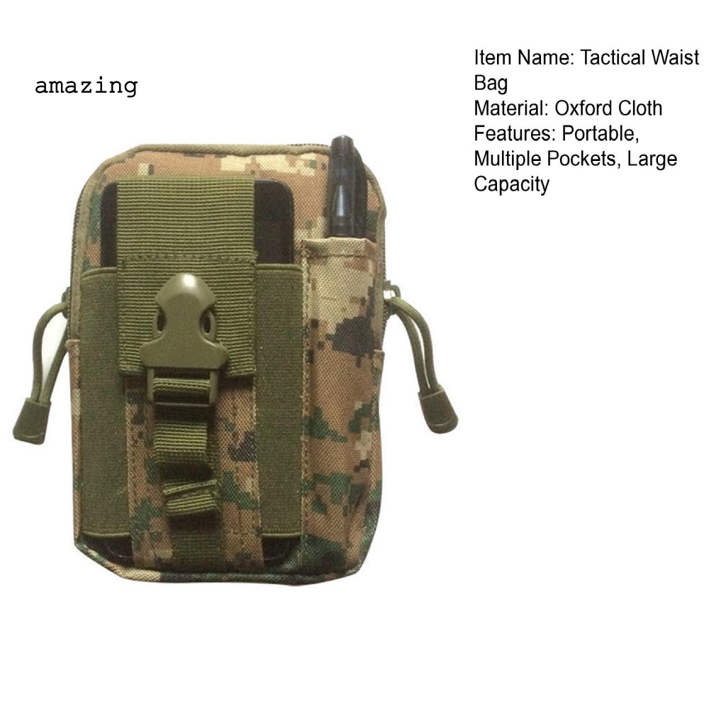 Túi Đựng Điện Thoại Đa Năng Đeo Hông Cỡ Lớn Phong Cách Thể Thao Cho Nam