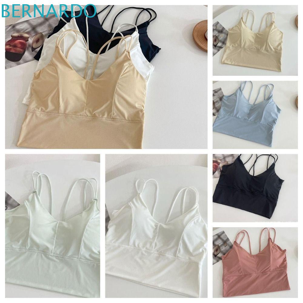 Bernardo Áo Ngực Dạng Ống Bằng Nylon Không Viền Lưng Đẹp Thoải Mái Cho Nữ