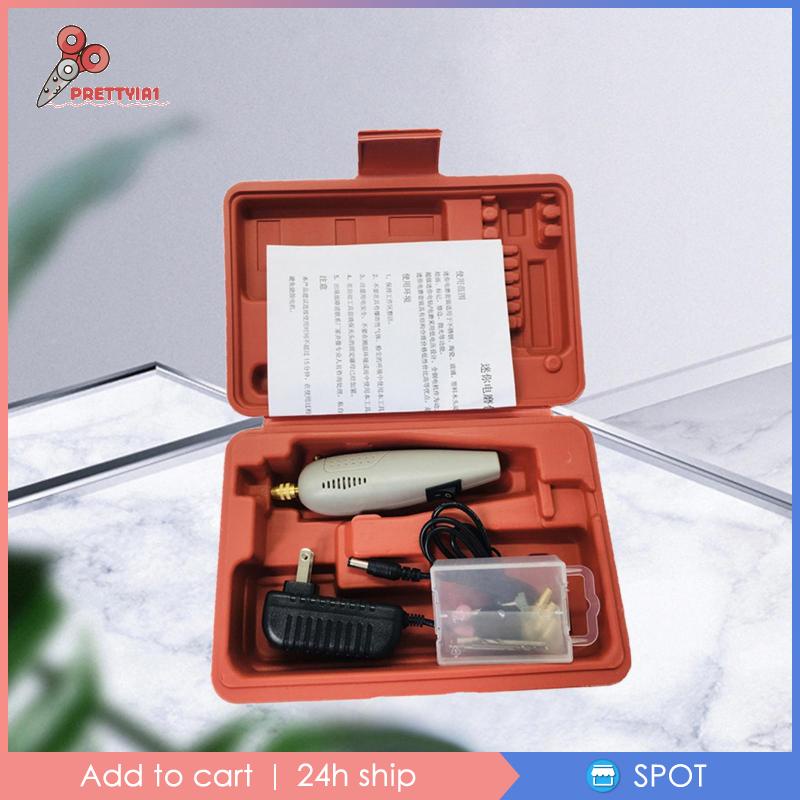 [Prettyia1] Bộ Dụng Cụ Máy Mài Điện Xoay Làm Đồ Thủ Công Mỹ